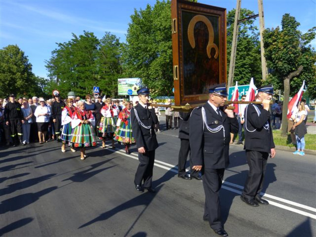 Obraz Matki Bożej Częstochowskiej w kościele na Bratkowicach