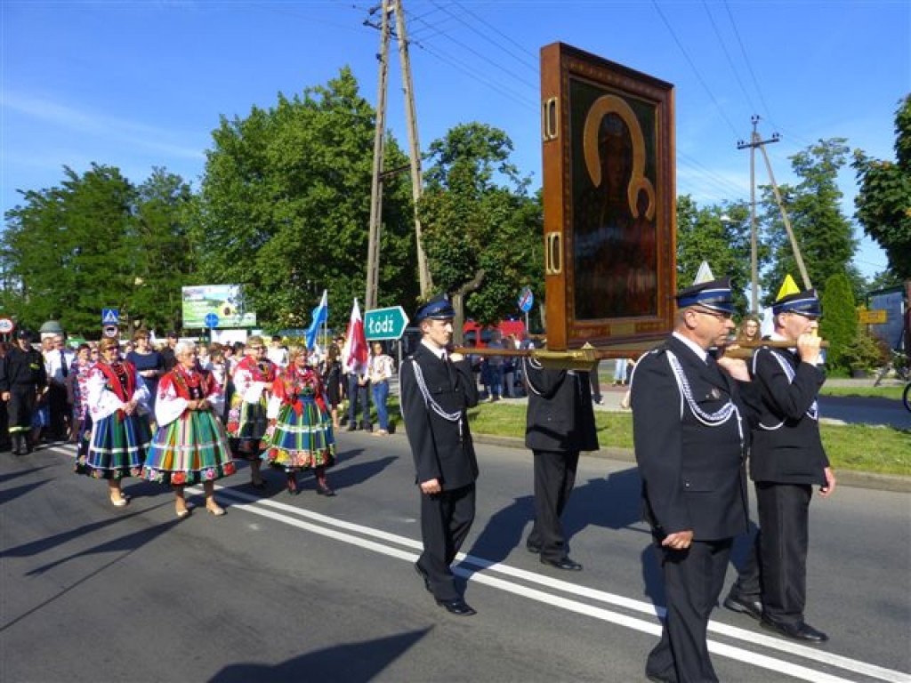 Obraz Matki Bożej Częstochowskiej w kościele na Bratkowicach