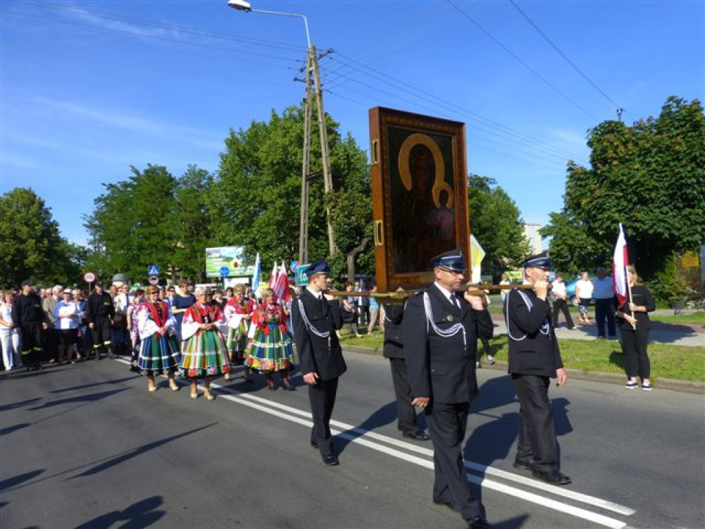 Obraz Matki Bożej Częstochowskiej w kościele na Bratkowicach