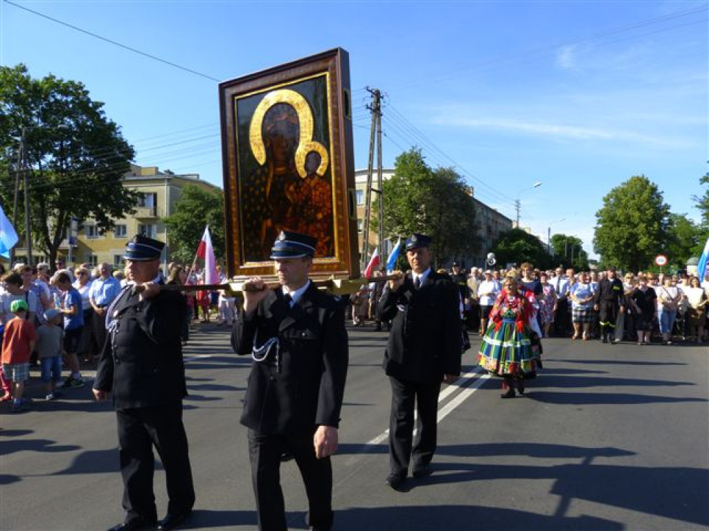 Obraz Matki Bożej Częstochowskiej w kościele na Bratkowicach