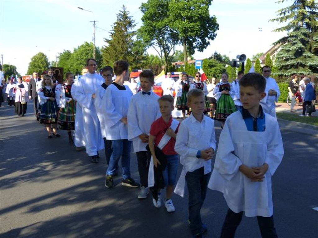 Obraz Matki Bożej Częstochowskiej w kościele na Bratkowicach
