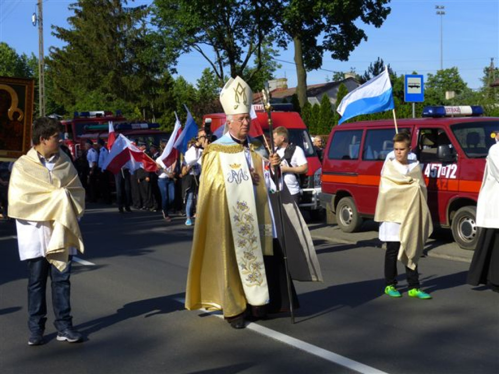 Obraz Matki Bożej Częstochowskiej w kościele na Bratkowicach