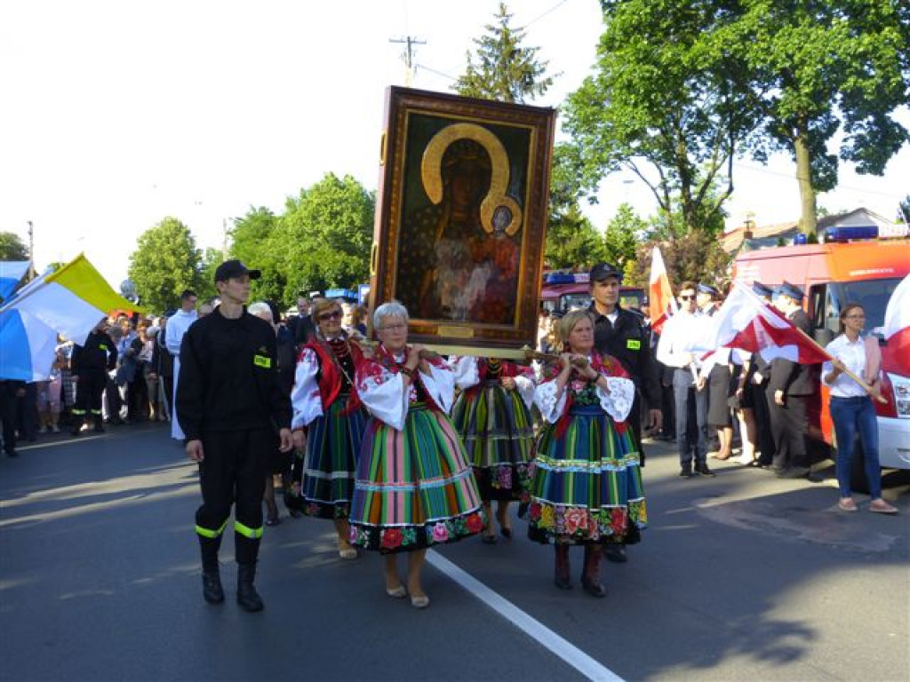 Obraz Matki Bożej Częstochowskiej w kościele na Bratkowicach