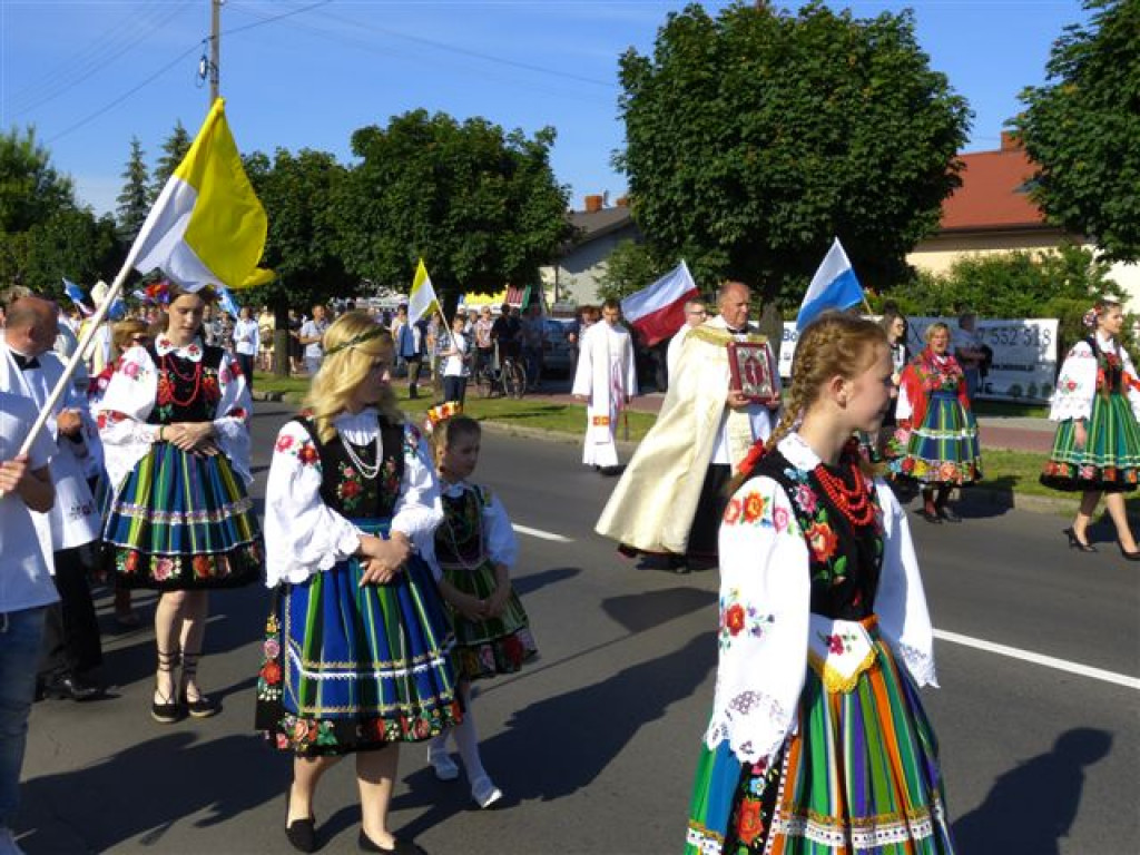 Obraz Matki Bożej Częstochowskiej w kościele na Bratkowicach
