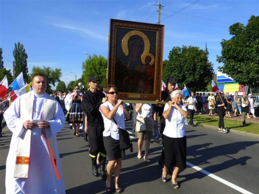 Obraz Matki Bożej Częstochowskiej w kościele na Bratkowicach