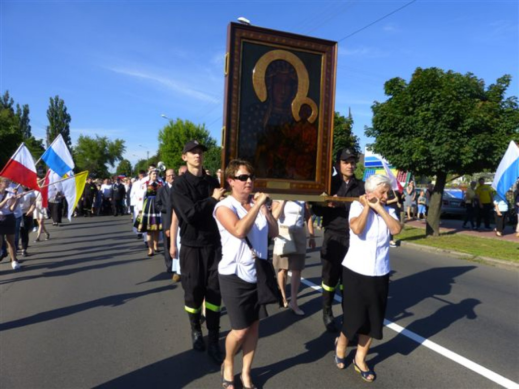 Obraz Matki Bożej Częstochowskiej w kościele na Bratkowicach