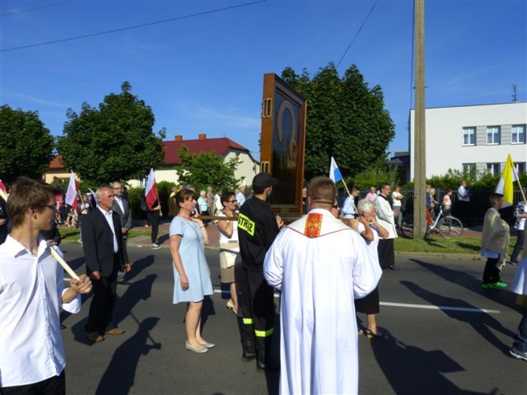 Obraz Matki Bożej Częstochowskiej w kościele na Bratkowicach