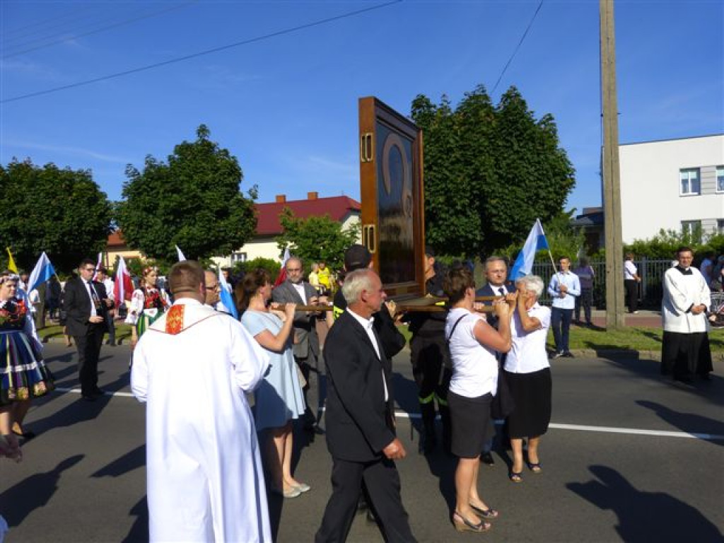 Obraz Matki Bożej Częstochowskiej w kościele na Bratkowicach
