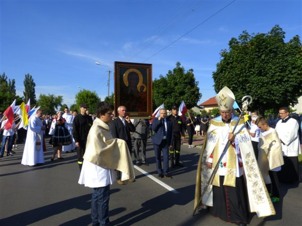 Obraz Matki Bożej Częstochowskiej w kościele na Bratkowicach