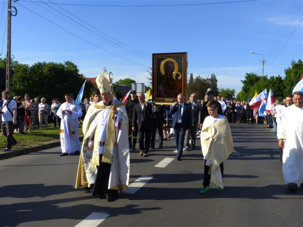 Obraz Matki Bożej Częstochowskiej w kościele na Bratkowicach