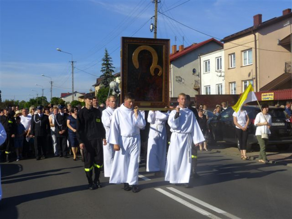Obraz Matki Bożej Częstochowskiej w kościele na Bratkowicach