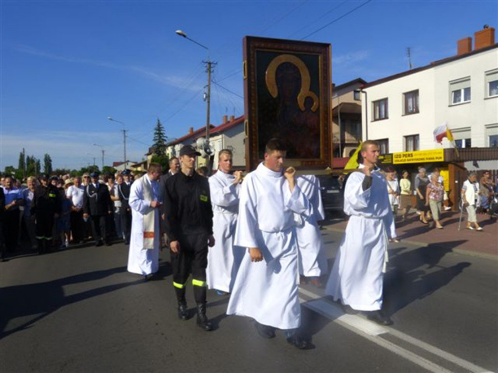 Obraz Matki Bożej Częstochowskiej w kościele na Bratkowicach