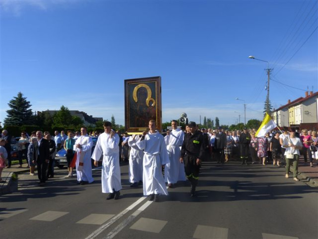 Obraz Matki Bożej Częstochowskiej w kościele na Bratkowicach