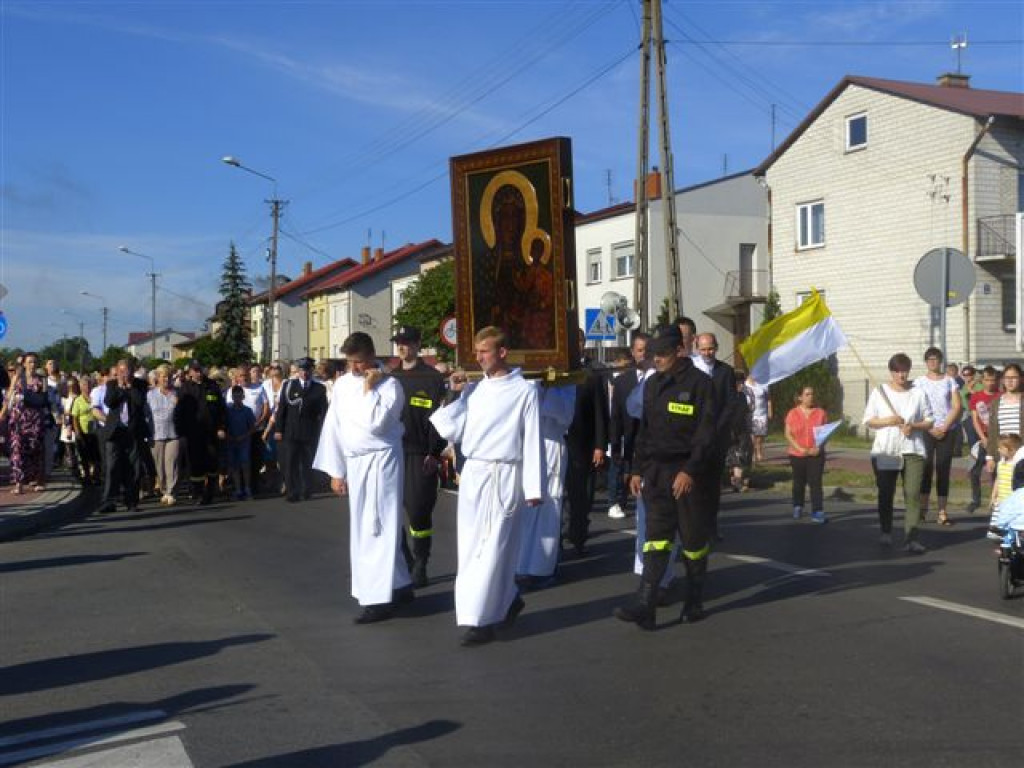 Obraz Matki Bożej Częstochowskiej w kościele na Bratkowicach