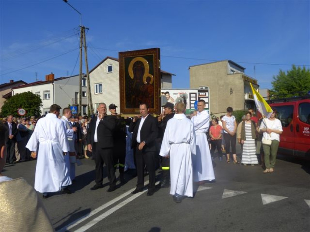 Obraz Matki Bożej Częstochowskiej w kościele na Bratkowicach