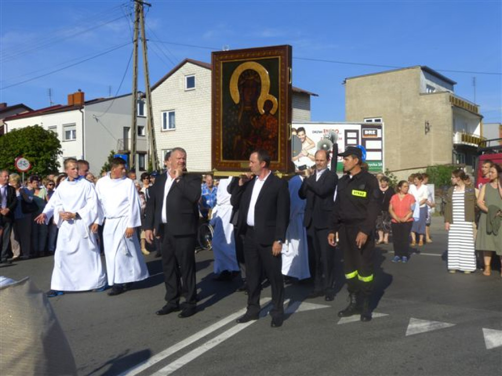 Obraz Matki Bożej Częstochowskiej w kościele na Bratkowicach