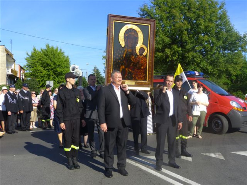 Obraz Matki Bożej Częstochowskiej w kościele na Bratkowicach