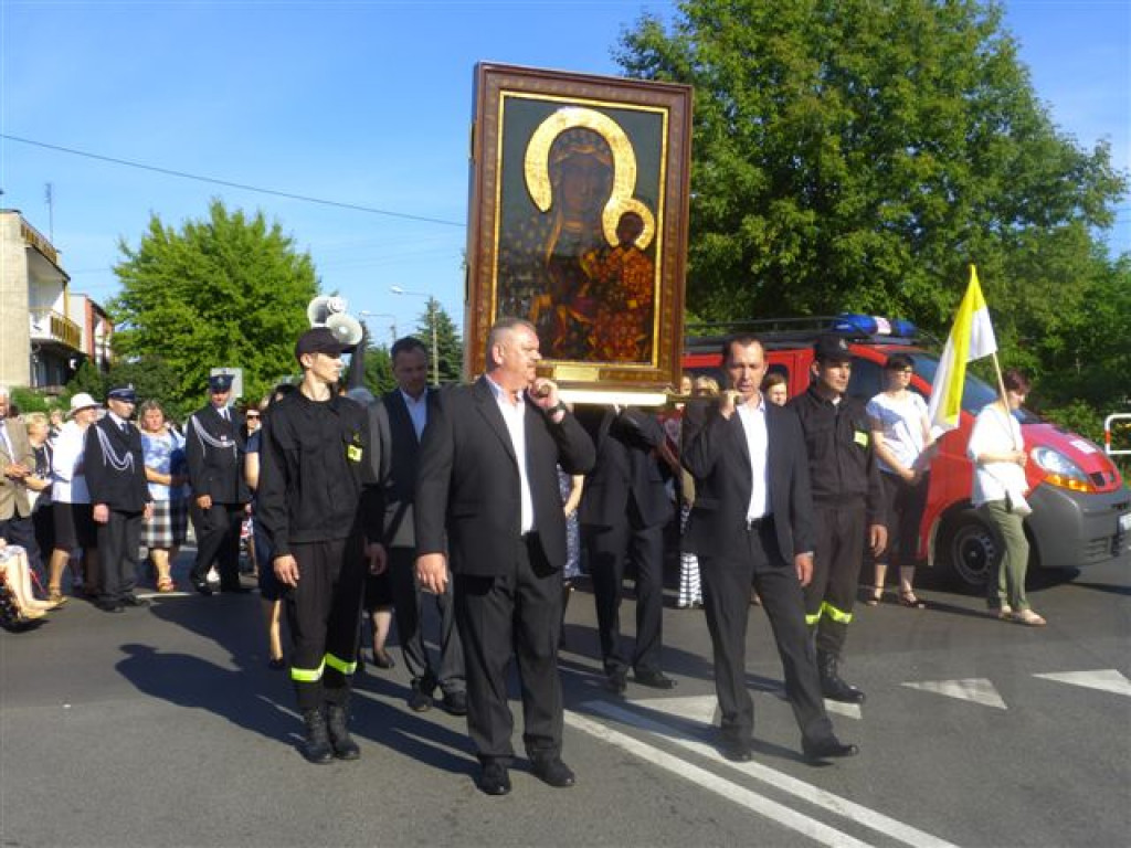 Obraz Matki Bożej Częstochowskiej w kościele na Bratkowicach