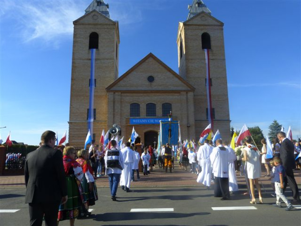 Obraz Matki Bożej Częstochowskiej w kościele na Bratkowicach