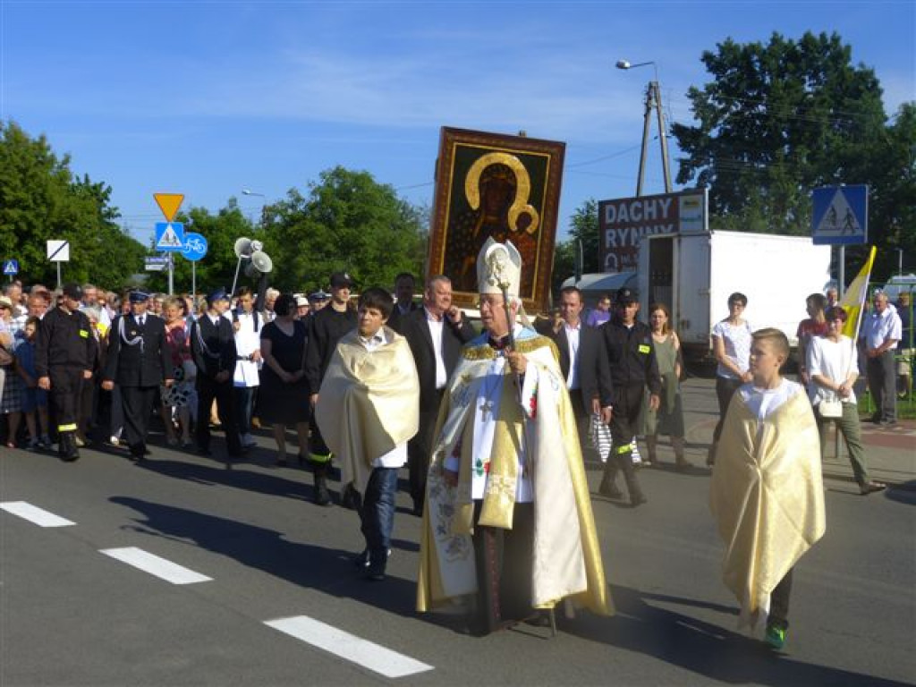 Obraz Matki Bożej Częstochowskiej w kościele na Bratkowicach