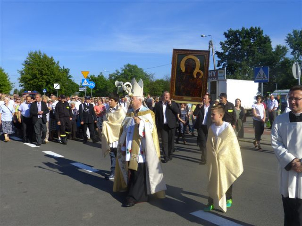 Obraz Matki Bożej Częstochowskiej w kościele na Bratkowicach