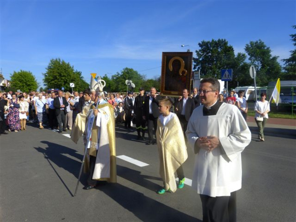 Obraz Matki Bożej Częstochowskiej w kościele na Bratkowicach