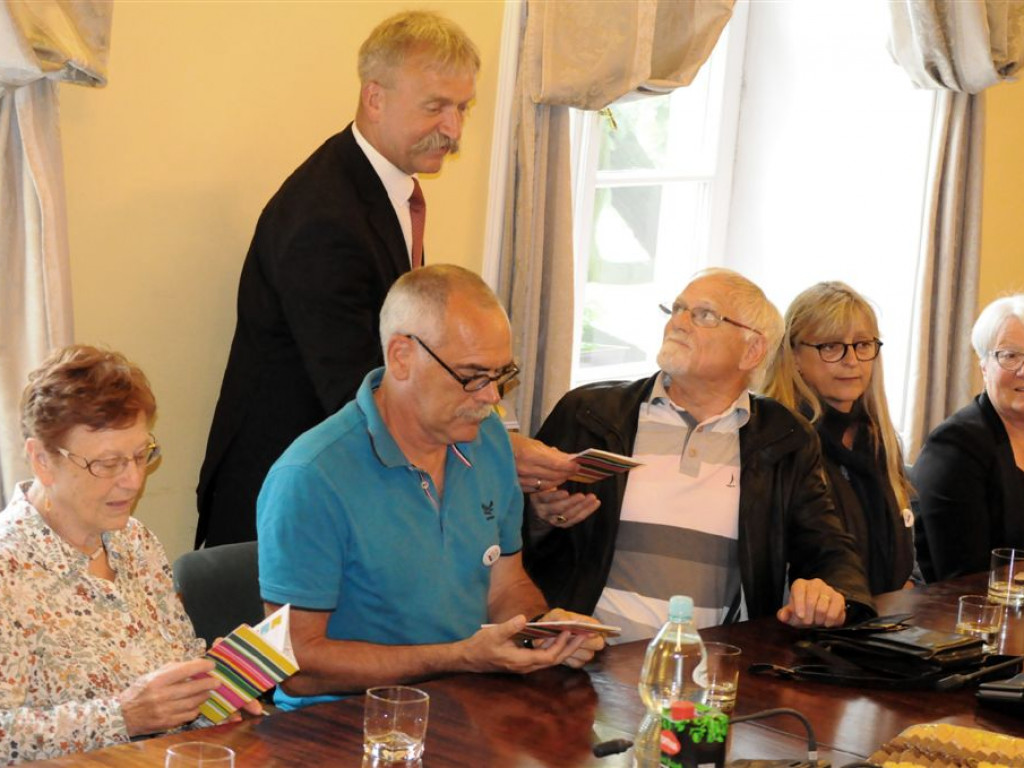 Wizyta francuskiej delegacji z miasta partnerskiego