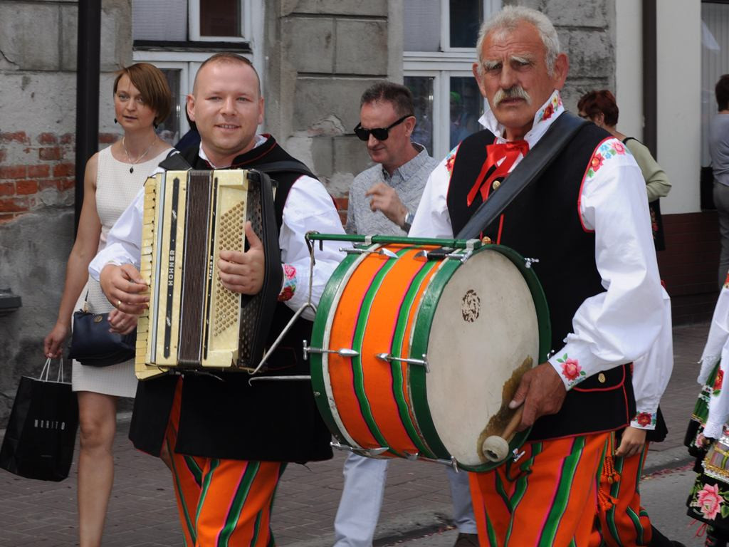 Boże Ciało w Łowiczu - Parada Pasiaków i 