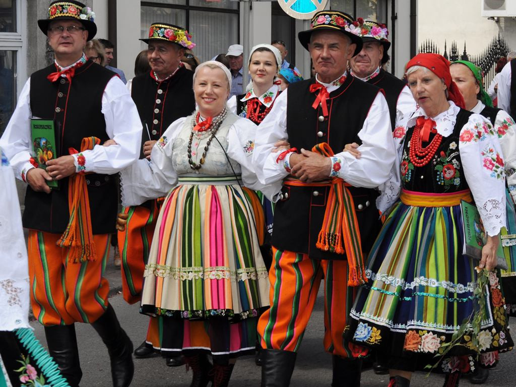 Boże Ciało w Łowiczu - Parada Pasiaków i 