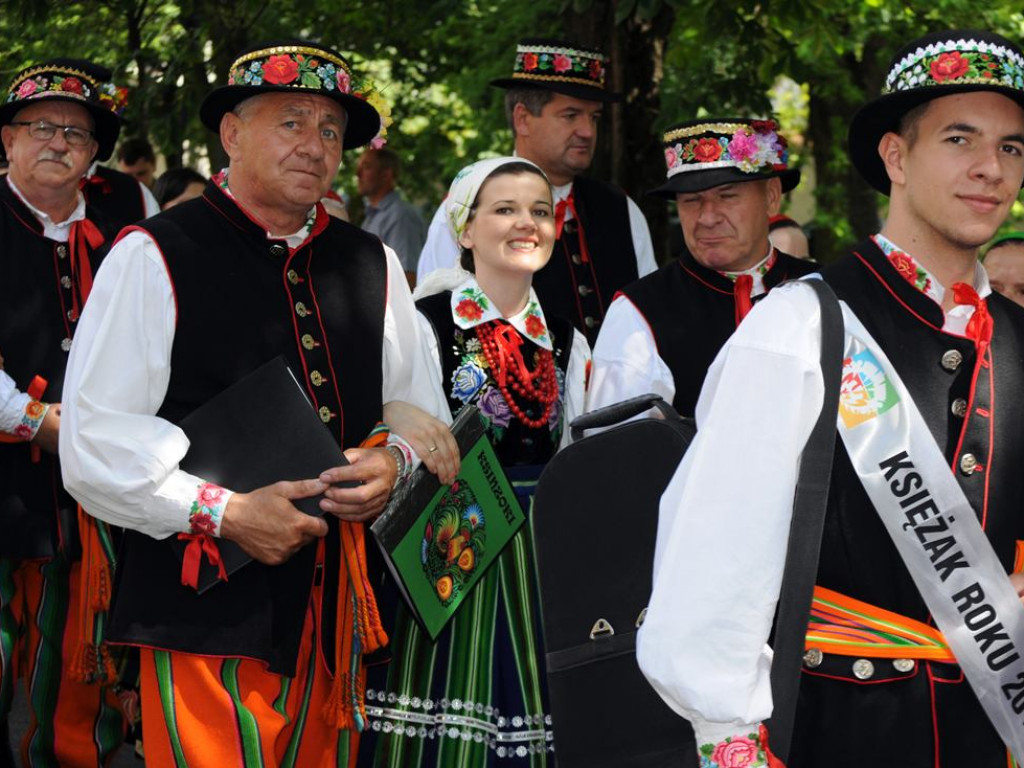 Boże Ciało w Łowiczu - Parada Pasiaków i 