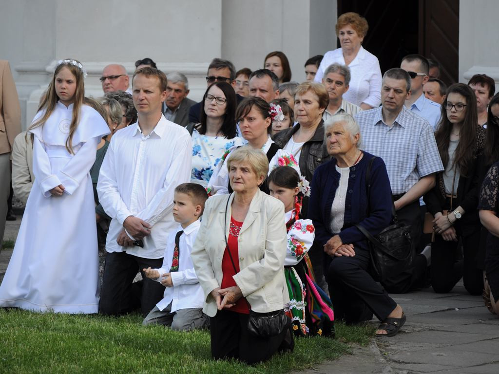 Obraz Matki Boskiej Częstochowskiej w kościele ojców pijarów
