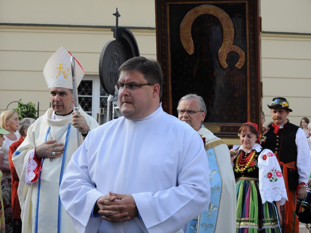 Obraz Matki Boskiej Częstochowskiej w kościele ojców pijarów