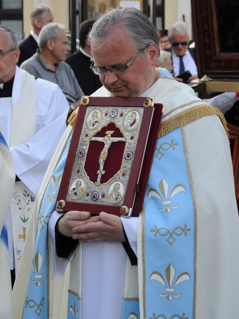 Obraz Matki Boskiej Częstochowskiej w kościele ojców pijarów