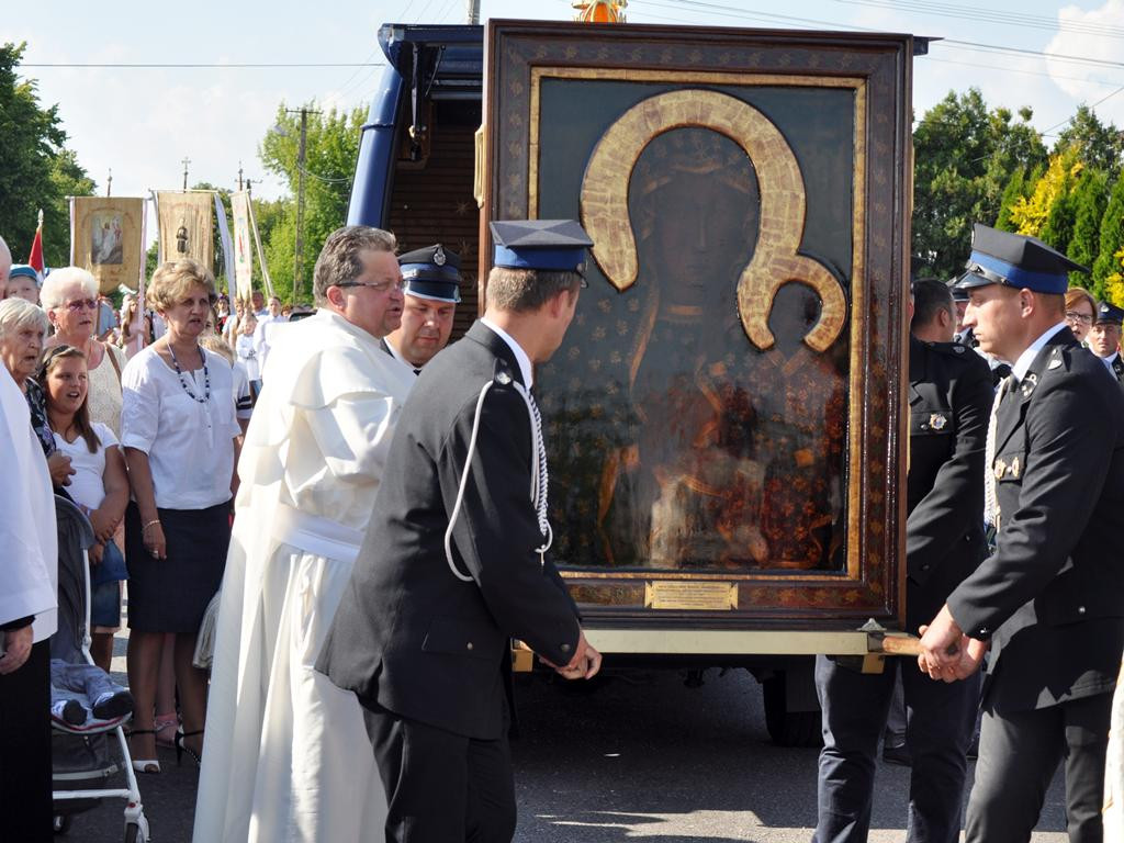 Matka Boża przywitana w Kompinie