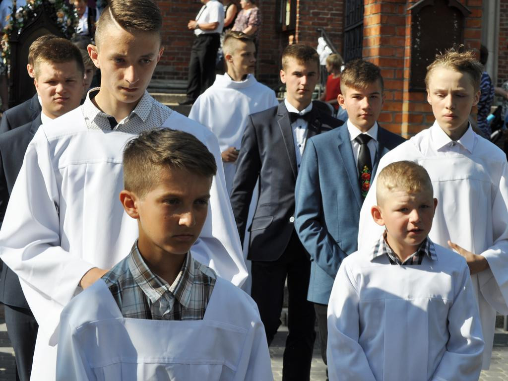 Matka Boża przywitana w Kompinie