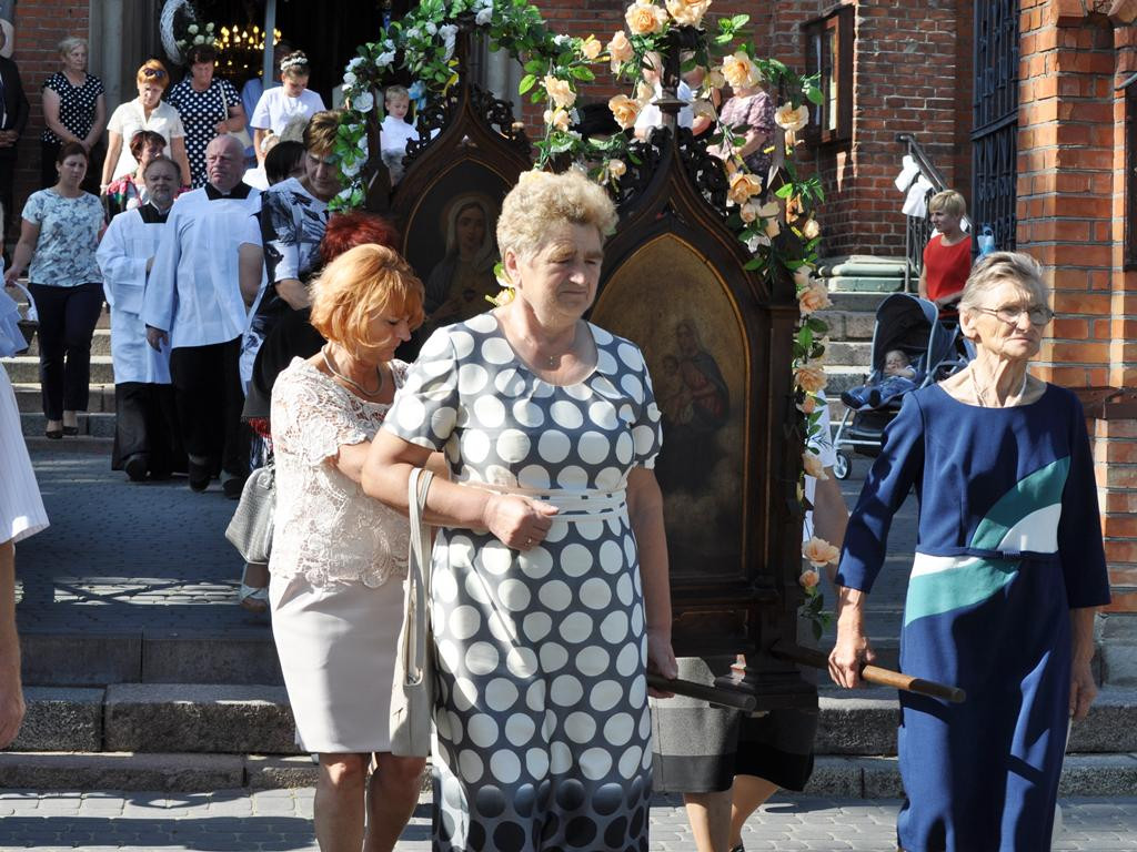Matka Boża przywitana w Kompinie