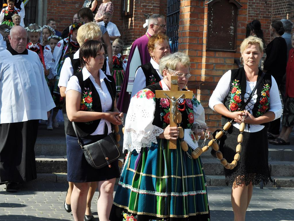 Matka Boża przywitana w Kompinie