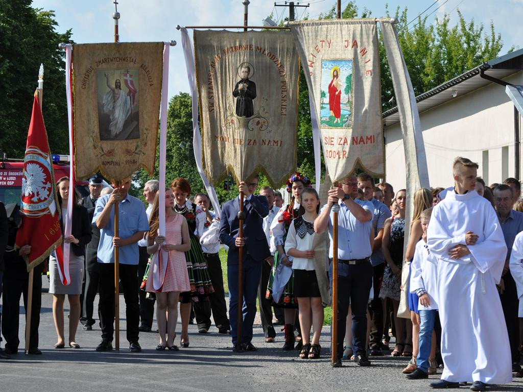 Matka Boża przywitana w Kompinie