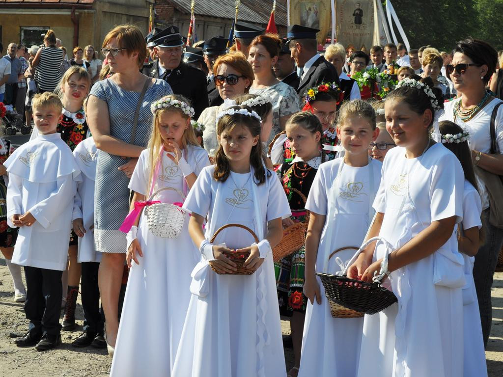 Matka Boża przywitana w Kompinie