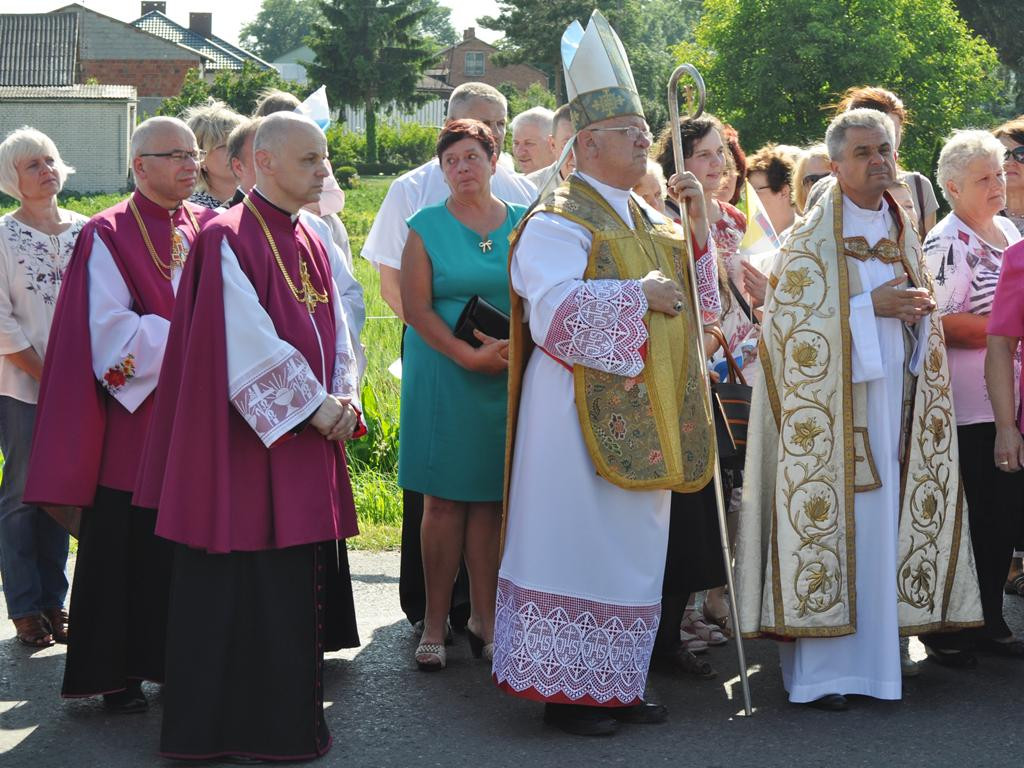 Matka Boża przywitana w Kompinie