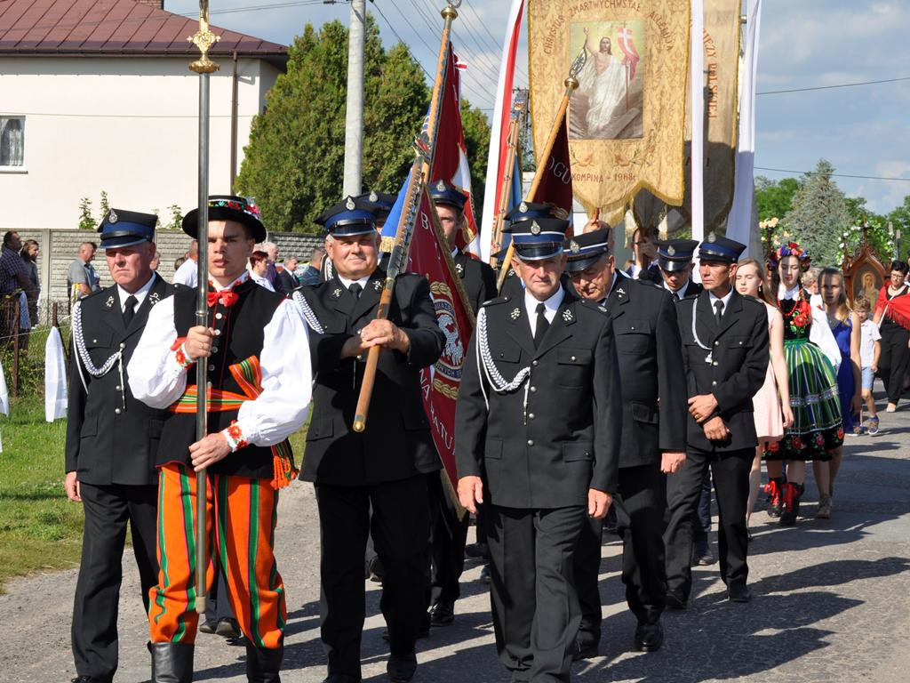 Matka Boża przywitana w Kompinie