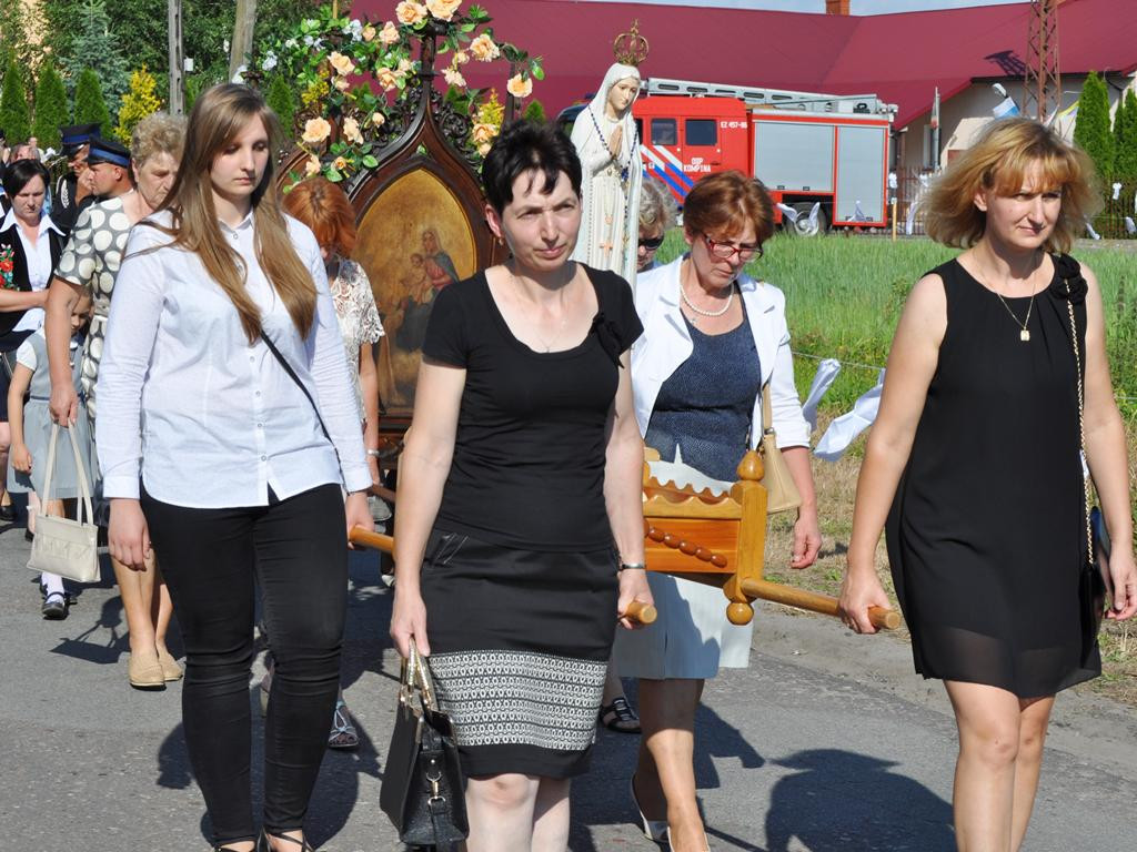 Matka Boża przywitana w Kompinie