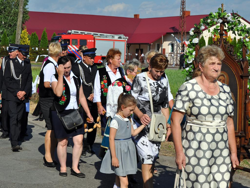Matka Boża przywitana w Kompinie