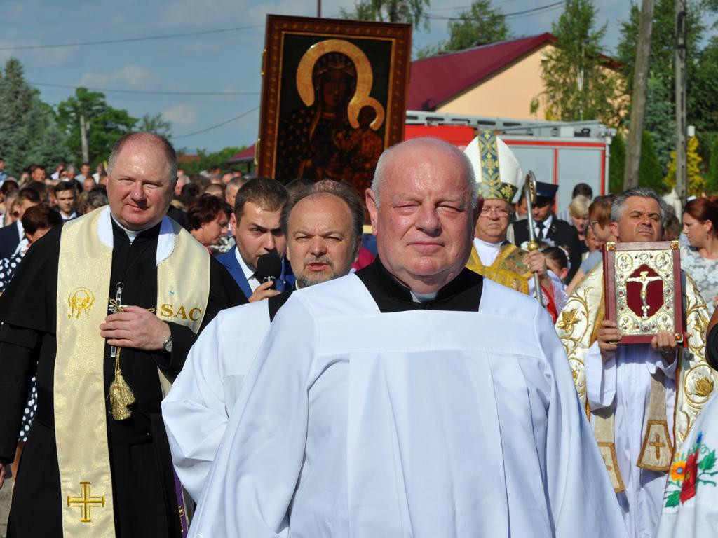 Matka Boża przywitana w Kompinie