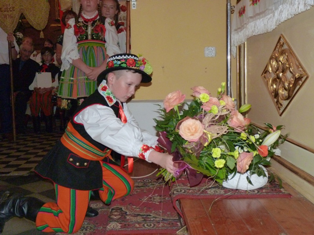 Czarna Madonna powitana w Kocierzewie