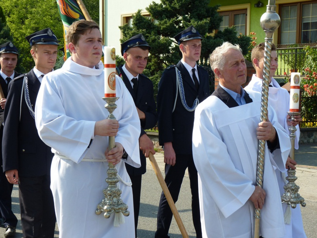 Czarna Madonna powitana w Kocierzewie