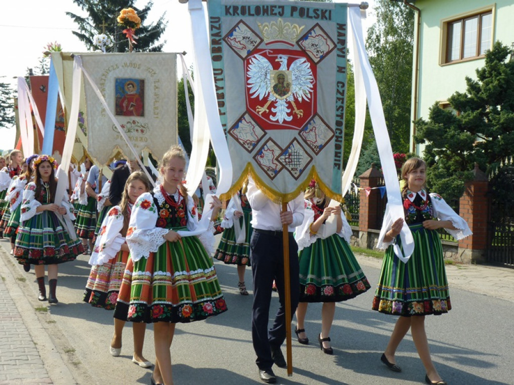 Czarna Madonna powitana w Kocierzewie
