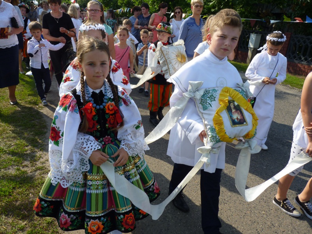 Czarna Madonna powitana w Kocierzewie