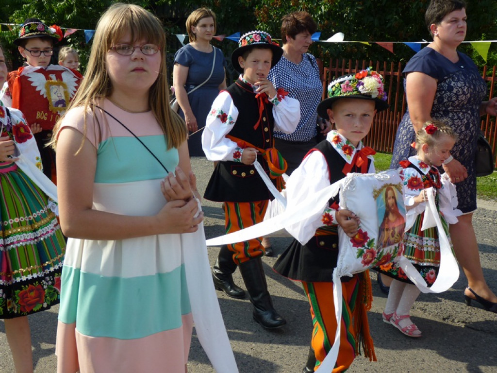 Czarna Madonna powitana w Kocierzewie