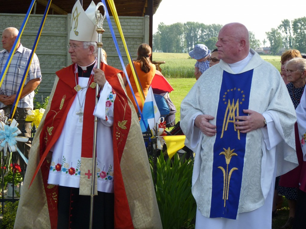 Czarna Madonna powitana w Kocierzewie